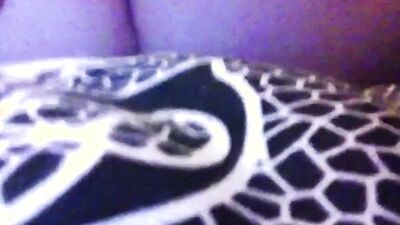 Hung teen lies naked and strokes his huge cock solo