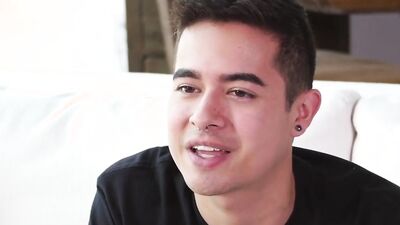 Compilation of hot young Latinos sucking dicks and fucking during castings