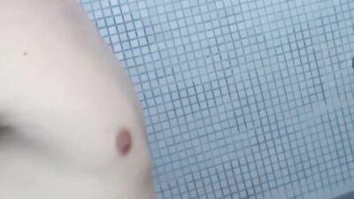 Slim young gay guys film each other fucking in the shower