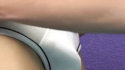 Slender twink sucked off by his boyfriend before sloppy rimming