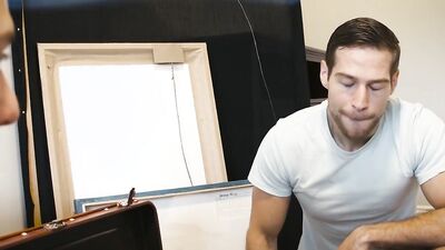 Athletic stud with a chiseled body fucks his boyfriend hard