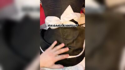 Compilation of a skinny and a hairy guy with big cock fucking hard