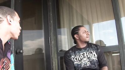 Black studs dick sucking and rimming before balls deep anal