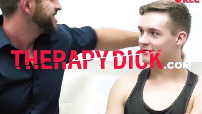 Striking twink seduced by a horny stud and rammed rough