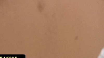 Cute tattooed twink sucks a big dick POV and gets railed
