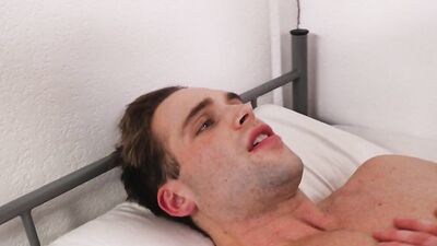 Army jock sucks a stud off and takes a dick in the ass