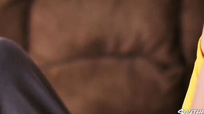 Cute twinks fingering and making out before blowjobs and barebacking