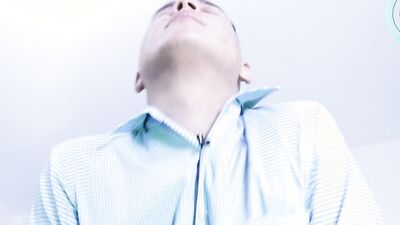 Cute twink comes home after prom and strokes his dick