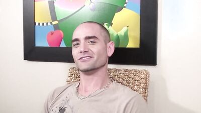Lovely blonde twink bent over for anal banging after blowjobs