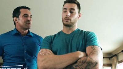 Handsome studs fuck with a passion and enjoy sensual blowjobs