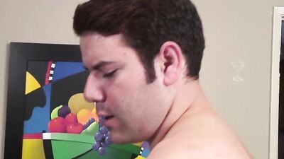 Chubby amateur sucks a twink off and drills his ass
