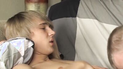 Cute twinks Patrick Kennedy and Aiden Ash anal fuck and cum