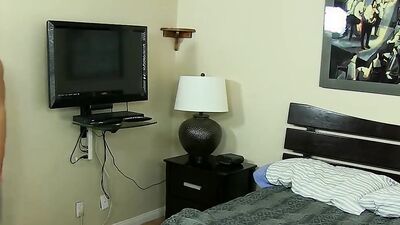 Muscular hunk Spencer Williams anal fucks twink Kyler Moss
