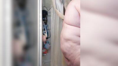 Tiny dick shower time 2