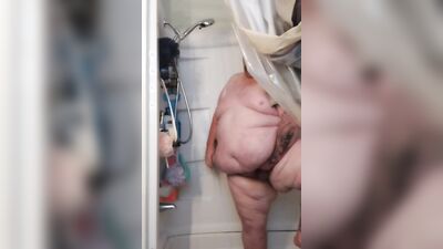 Tiny dick shower time 2