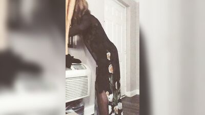 Kay's striptease and solo fun!