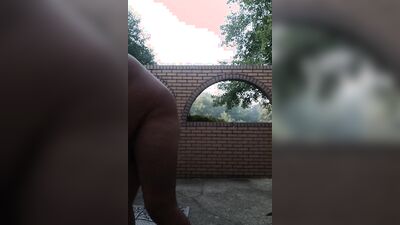 Outside fun in my underwear