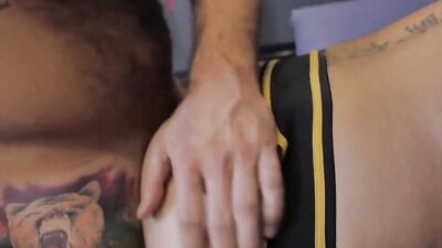 HAIRYANDRAW Burly Hunks Parker Logan And Sebastian Sax Fuck