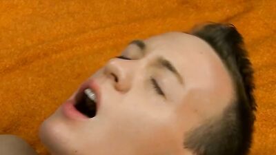 Gay lollipop twinks Dylan Chambers and Chris Jett have anal sex