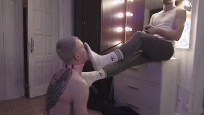 Fucked hard and cummed by stepbrother dominating