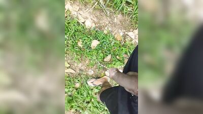 Running naked in the forest
