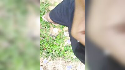 Running naked in the forest