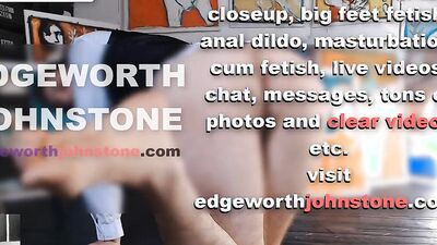 Naughty amateur guy is fleshing his ass inside the office