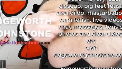 EDGEWORTH JOHNSTONE suit anal dildo CENSORED - deep in my tight gay asshole - suited office boss business man