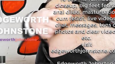 EDGEWORTH JOHNSTONE suit anal dildo CENSORED - deep in my tight gay asshole - suited office boss business man