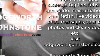 EDGEWORTH JOHNSTONE suit anal dildo CENSORED - deep in my tight gay asshole - suited office boss business man