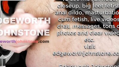 EDGEWORTH JOHNSTONE suit anal dildo CENSORED - deep in my tight gay asshole - suited office boss business man