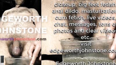 EDGEWORTH JOHNSTONE piss closeup compilation 4 - Male pee fetish peeing urine - Desperate Men pissing close-up