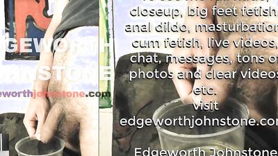 EDGEWORTH JOHNSTONE piss closeup compilation 4 - Male pee fetish peeing urine - Desperate Men pissing close-up