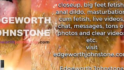 EDGEWORTH JOHNSTONE – Real Piss, Fake Piss - Drinking pee fetish - Peeing urine in mouth