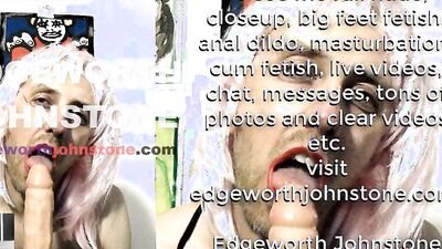 EDGEWORTH JOHNSTONE – Real Piss, Fake Piss - Drinking pee fetish - Peeing urine in mouth