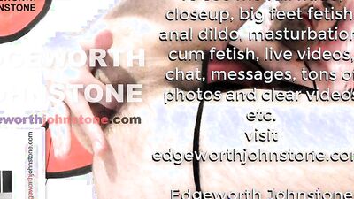 EDGEWORTH JOHNSTONE – Piss Fetish Tranny Slut Dildo Fucked at the Silent Disco - Male pee fetish, peeing. urine