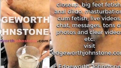 EDGEWORTH JOHNSTONE – Piss Close-up Compilation - Part 3 - Male pee fetish peeing urine - Men pissing
