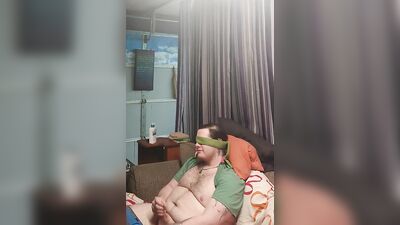Blindfolded Face Fuck Leads to Mutual Orgasm