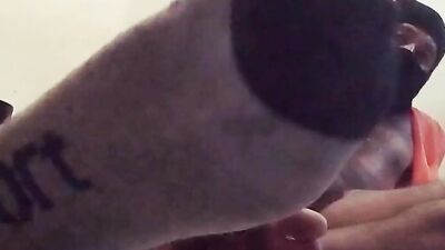 Hairy Male, Foot, Socks