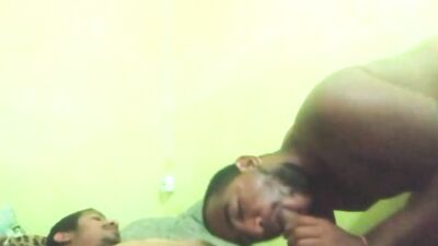 Cum thirsty gay fella is craving for his mate's BBC