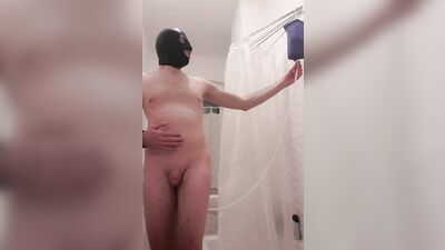 Huge Milk Enema and Belly Inflation