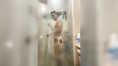 Colombian boy in the SHOWER.. :)