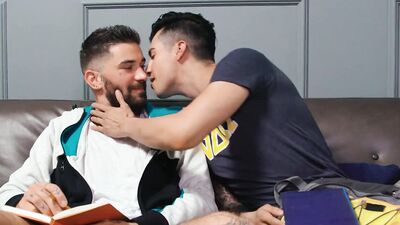 Compilation of handsome guys with killer muscles in steamy action