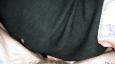 Masked guy sucks mate's cock and sits on it afterwards