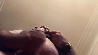 Jerking off hardcore