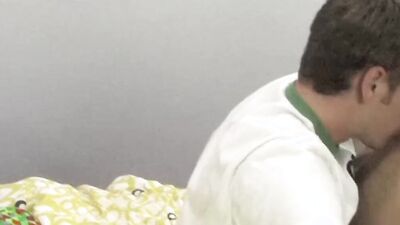 Blowjob with Brice Summers and Jackson Miller leads to anal