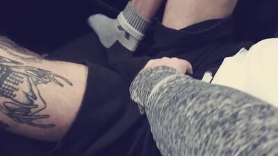 Horny Car Wank In Carpark