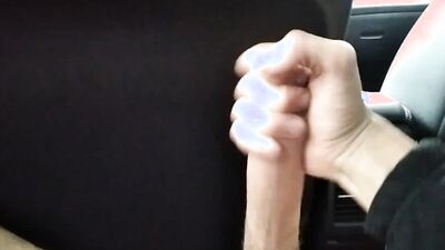 Guy Masturbates Softly And Slowly, Strokes His Glans, Jerks Off Hard, And Cums A Lot