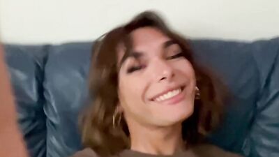 Femboy Cums From Anal Vibrator