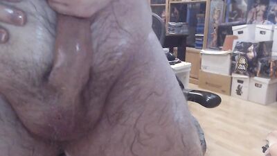 Playing with my Oily Cock in the Noon. Pt.3